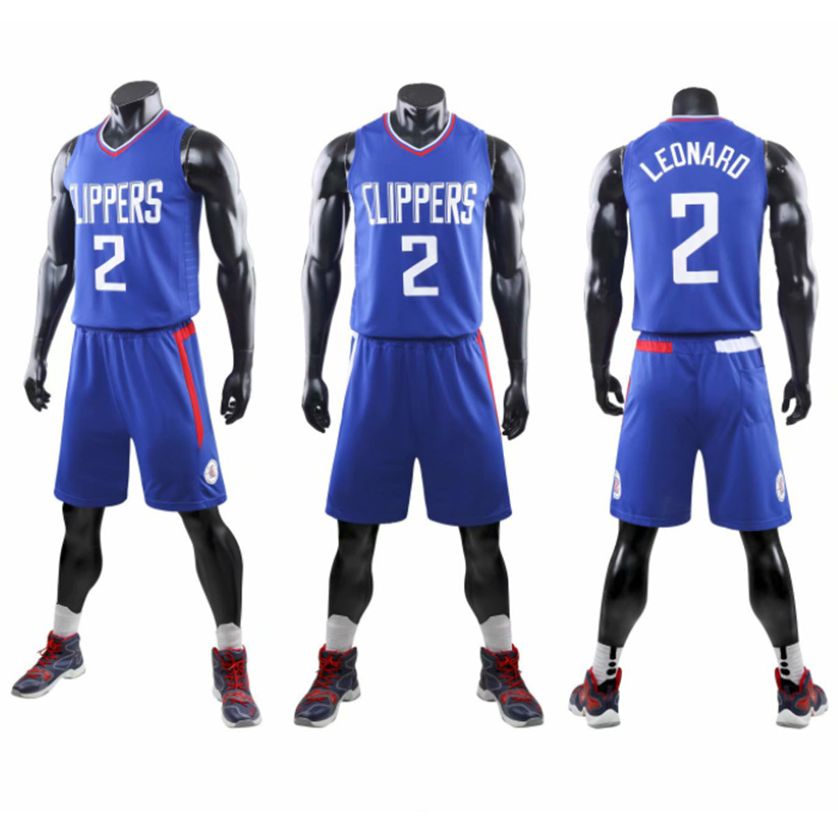 LEONARD Jerseys #2 Basketball Uniform Leonard Shirt and Shorts