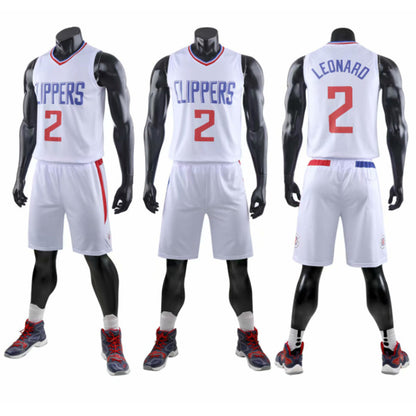 LEONARD Jerseys #2 Basketball Uniform Leonard Shirt and Shorts