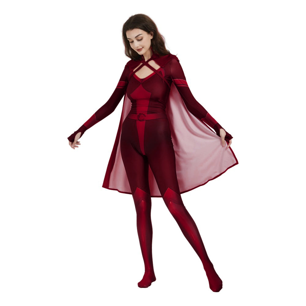 Homelander Costume The Boys A-train Cosplay Outfit Starlight The Deep Crimson Countess Suit