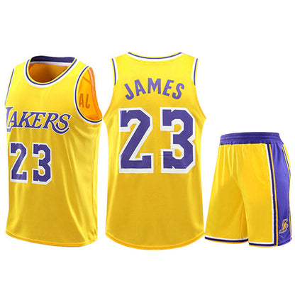 Kids/Adult JAMES No 23 Jersey Basketball Uniform Top and Shorts