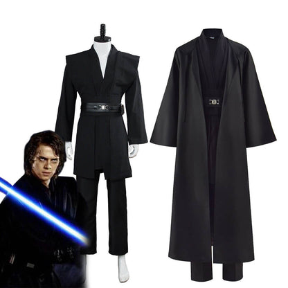 Adult Anakin Skywalker Costume Dark Jedi Tunic Revenge of the Sith Cosplay Outfits
