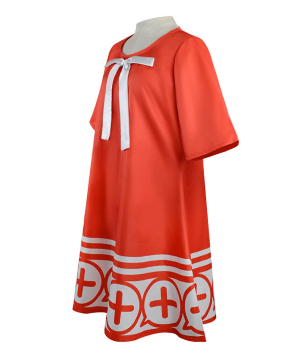 Anya Forger Red Dress Anime Cosplay Costume Anya Forger Dress with Headwear and Socks