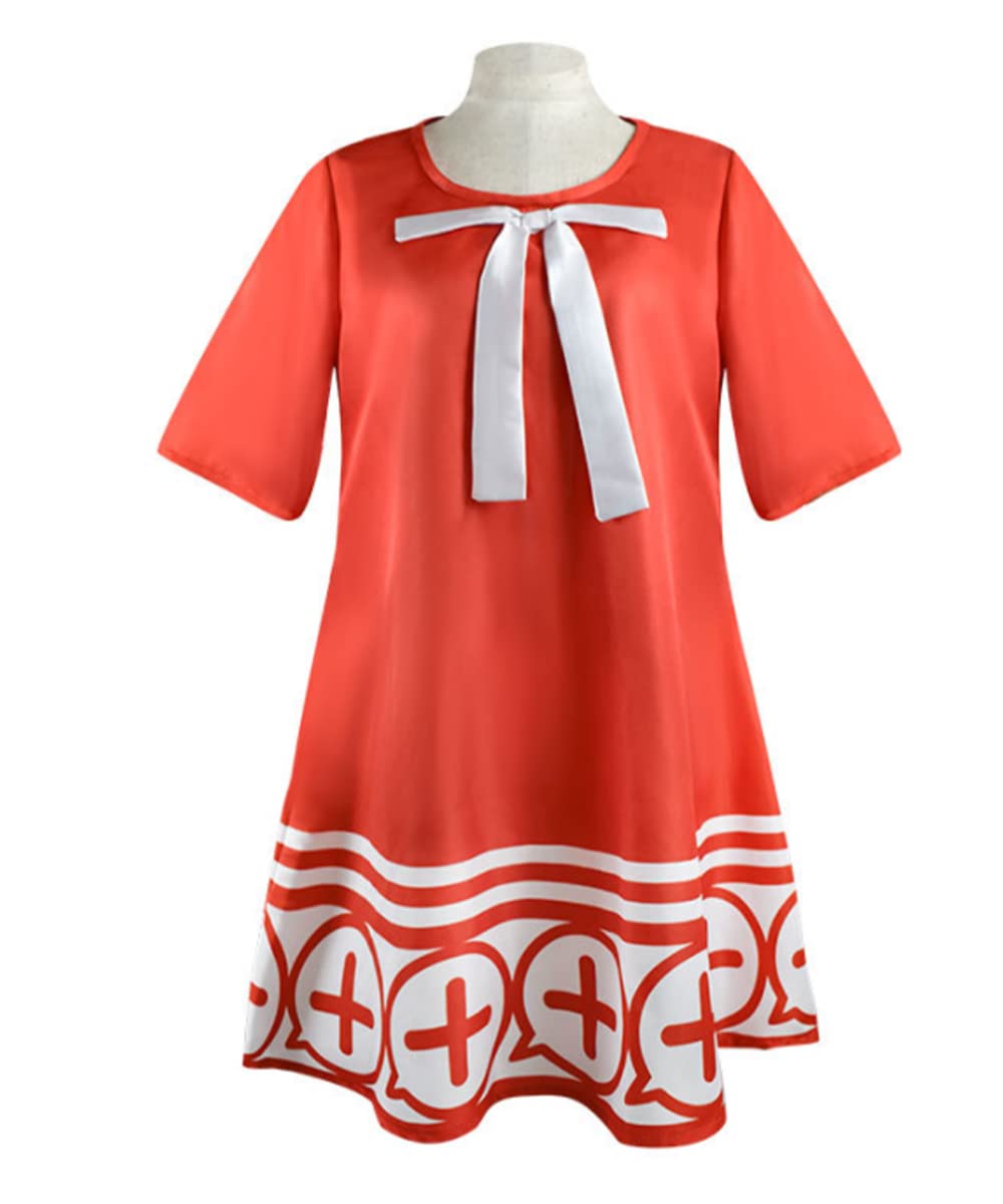 Anya Forger Red Dress Anime Cosplay Costume Anya Forger Dress with Headwear and Socks