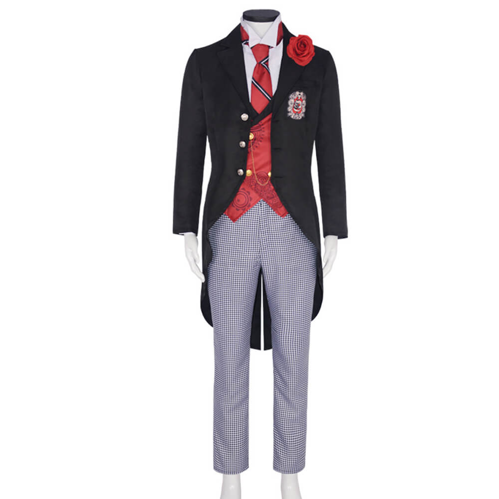 Adult Edoga Redomondo Costume Public School Uniform Suit Dress Up Party Outfit