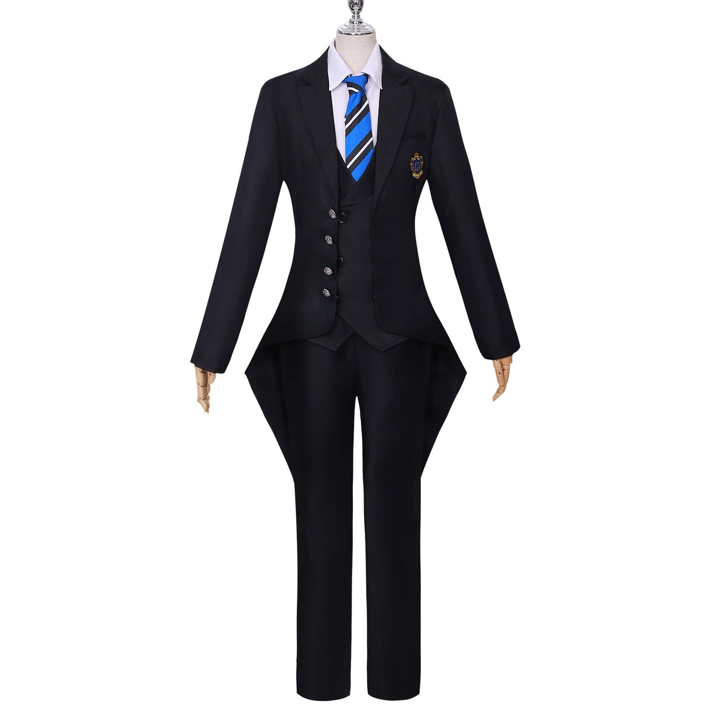 Adult Ciel Phantomhive Costume Black Uniform Suit Cosplay Outfit