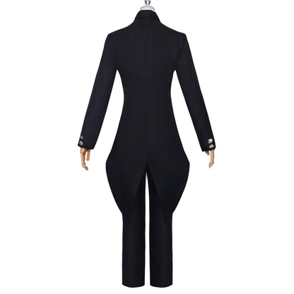 Adult Ciel Phantomhive Costume Black Uniform Suit Cosplay Outfit