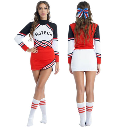 Girls Cheerleader Uniform Custom Cheer Outfit for High School Cheerleading