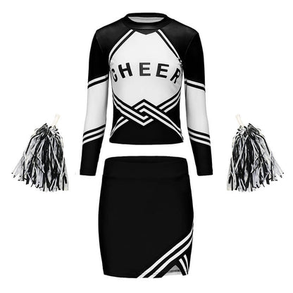 Girls Cheerleader Uniform Custom Cheer Outfit for High School Cheerleading