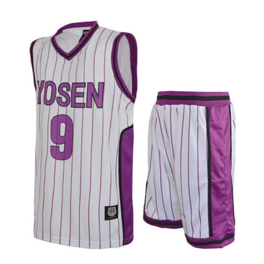 Kuroko's Basketball Cosplay Jersey Yosen 9 Murasakibara Atsushi 12 Costume Uniform