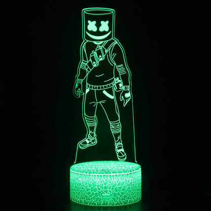 DJ Marsh-mello 3D LED Lamp