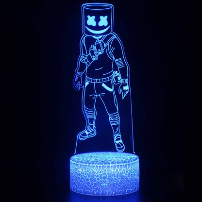 DJ Marsh-mello 3D LED Lamp