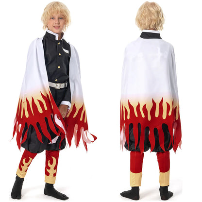 Kids Anime Costumes Nezuko Tanjiro Cosplay Outfits Shinobu Kyojuro KanaoHalloween Costumes