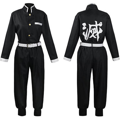 Obanai Iguro Costume Halloween Cosplay Outfit Full Set