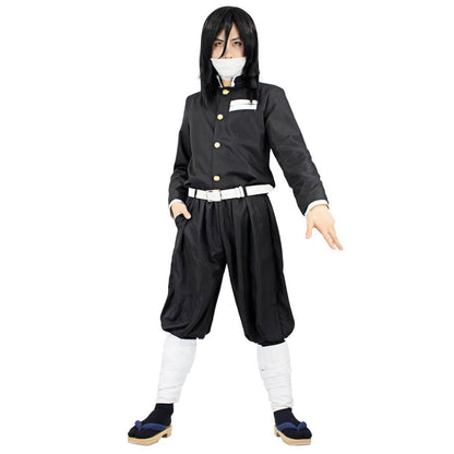 Obanai Iguro Costume Halloween Cosplay Outfit Full Set