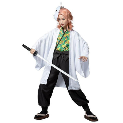 Tanjiro Nezuko Costumes Shinobu Zenitsu Cosplay Outfits Halloween Kyojuro Costumes