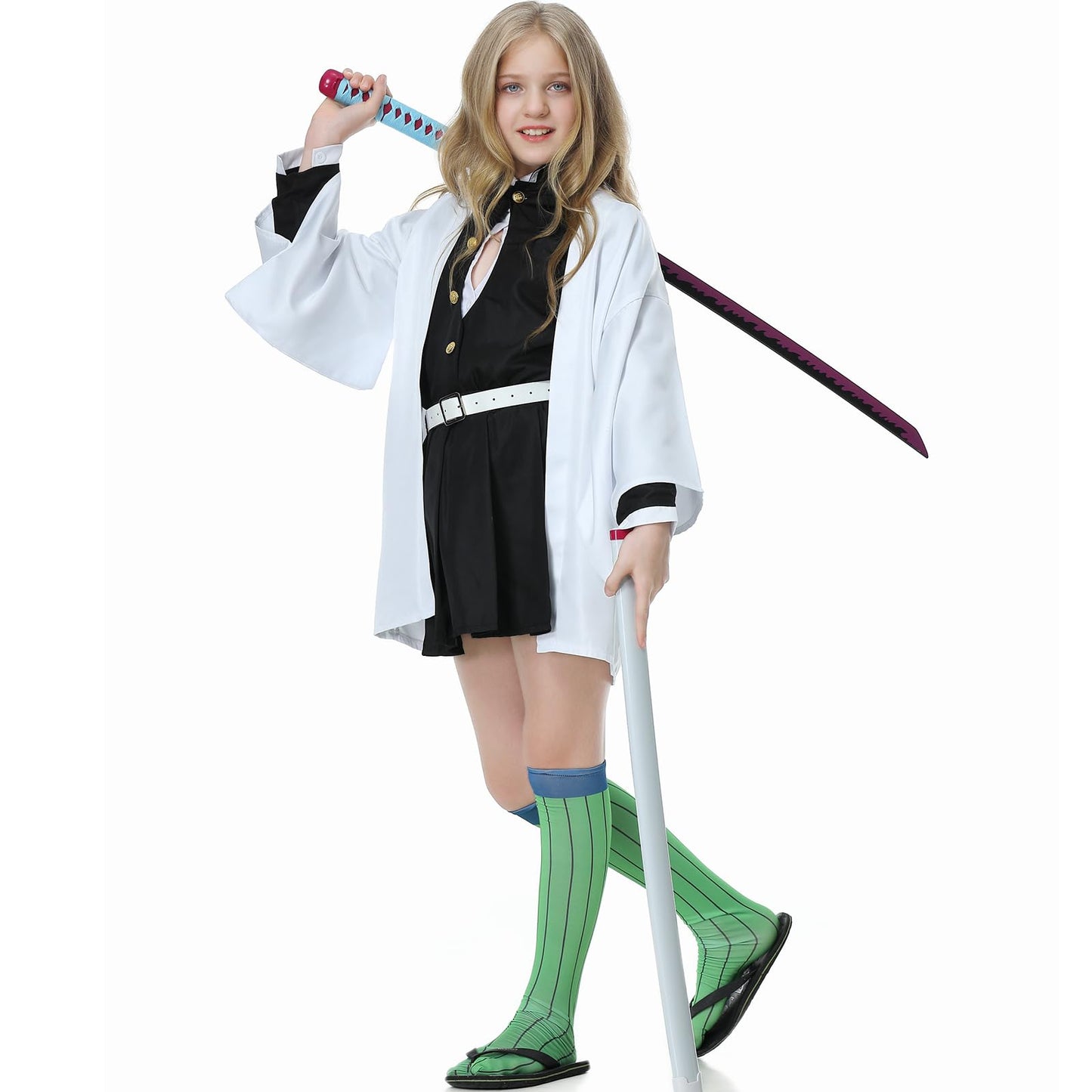 Kids Anime Costumes Nezuko Tanjiro Cosplay Outfits Shinobu Kyojuro KanaoHalloween Costumes