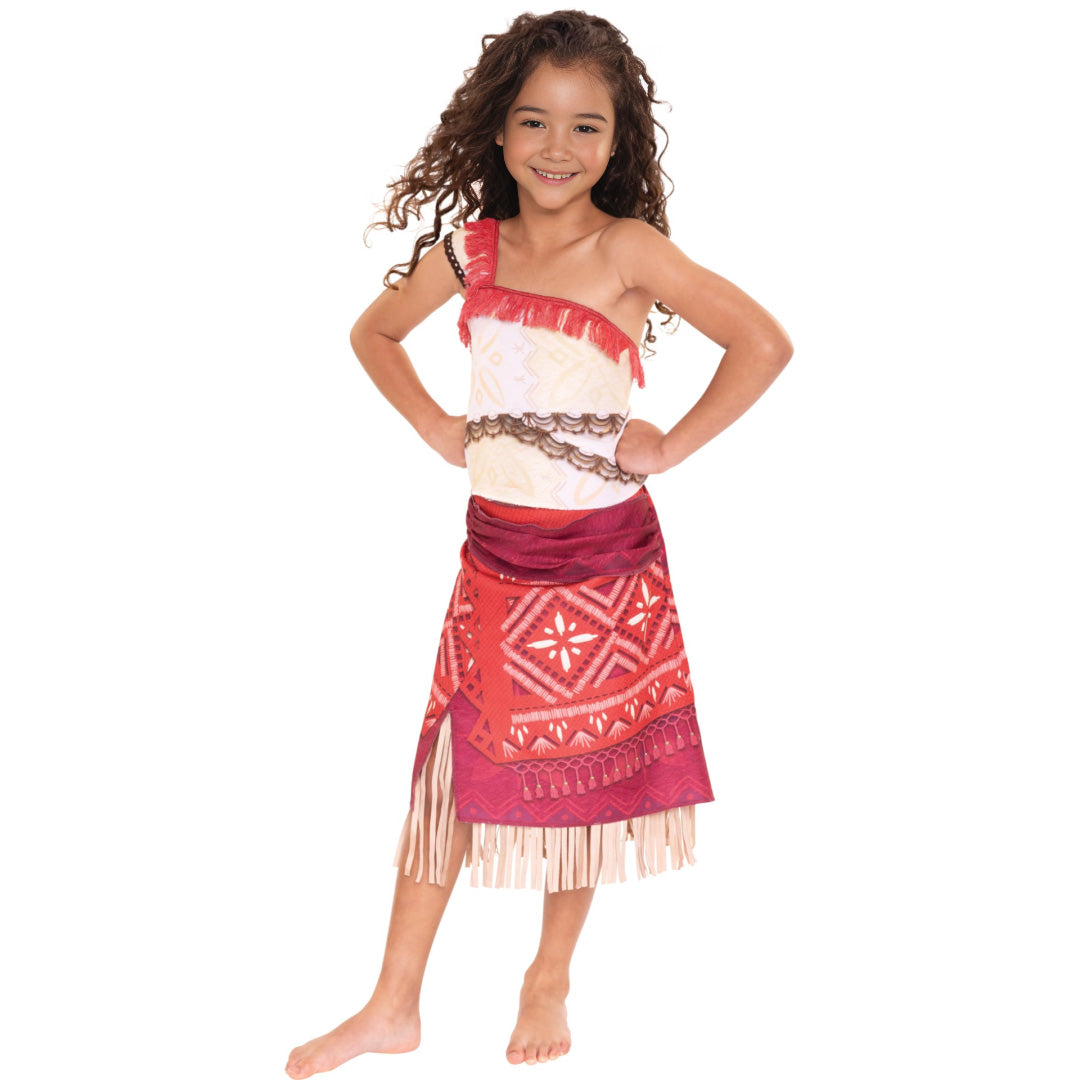 Moana Costume Moana 2 Cosplay Full Set Princess Moana Adventure Outfit 5PCS Suit