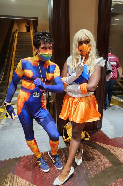 Kids Teens Endeavor Cosplay Costume Hero Jumpsuit for Dress Up and Halloween