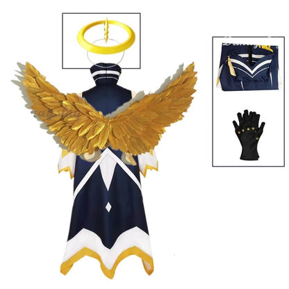 Adam Extermination Attire Hazbin Hotel Cosplay Adam Costume With Halo Wing Accessories