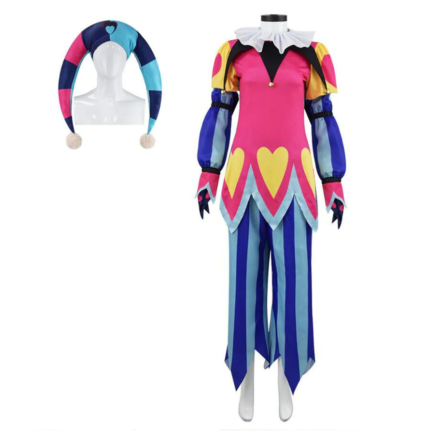 Fizzarolli Costume Helluva Boss Fizzarolli Clown Outfit Hazbin Hotel C ...