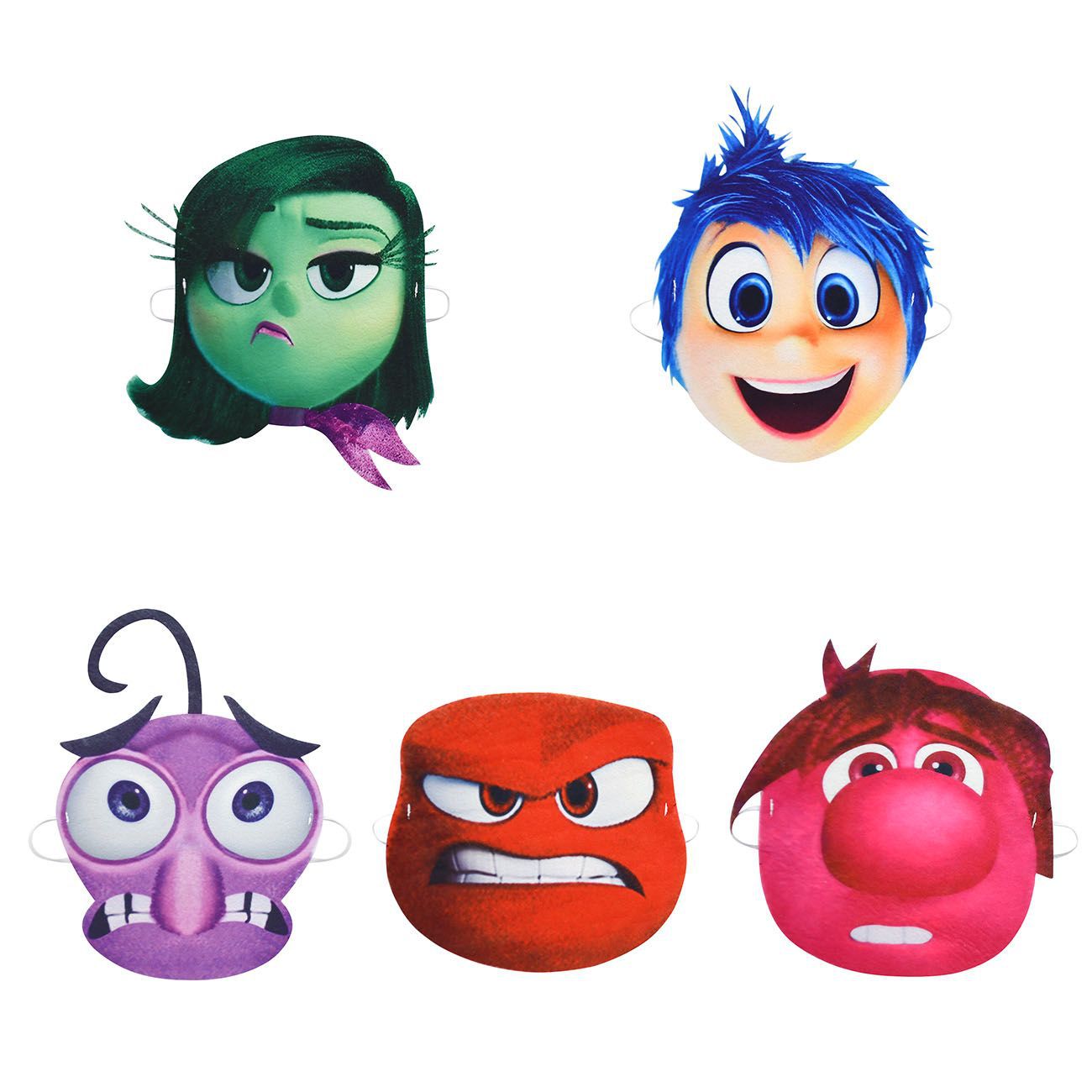 Inside Out 2 Costume Accessories Inside Out Cosplay Masks Bags Caps Halloween Costumes Props