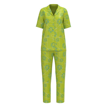 Inside 2 Envy Pajamas Movie Out Joy Sleep Shirts and Pants 2pcs Suit Disgust Soft Silk Sleepwear