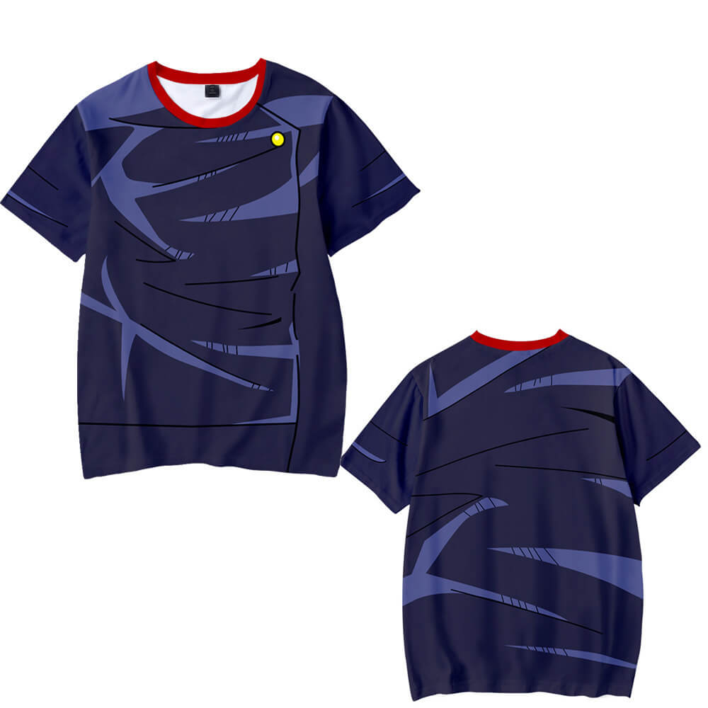 Teens/Adult Jujutsu Kaisen T-shirt Itadori Fushiguro Goji Sukuna Plus Size Short Sleeve Tees