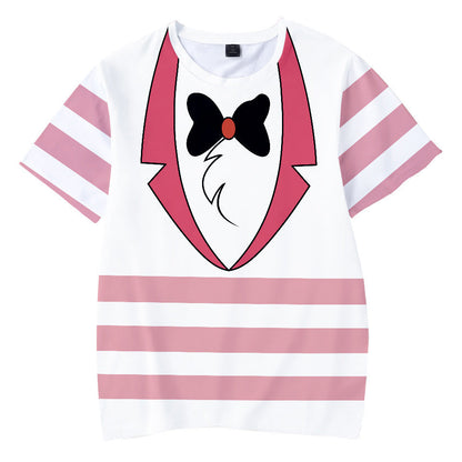 Kids Hazbin Hotel Hoodies and T-shirts Party Dress-Up Outfits Halloween Cosplay Costume