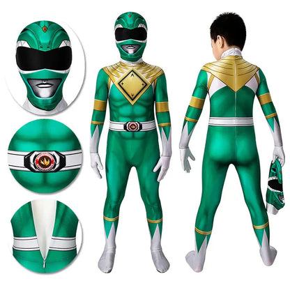 Power Ranger Costume All Dragon Themed Power Ranger Outfit with Helmet