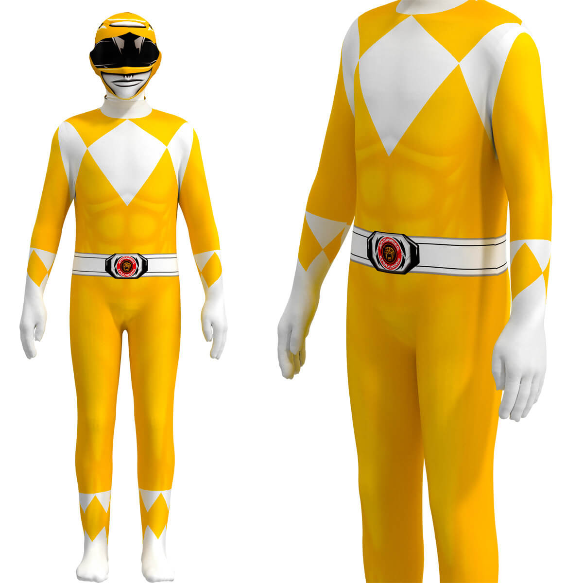 Power Ranger Costume All Dragon Themed Power Ranger Outfit with Helmet