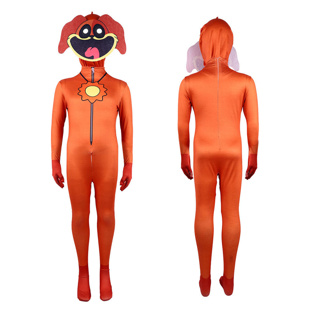 Kids Smiling Critters Costumes Poppy Playtime 3 Cosplay Outfits Halloween Costume