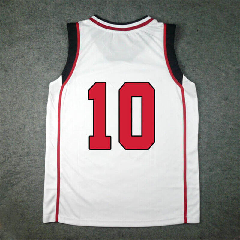 Kuroko's Basketball Jersey SEIRIN High School Basketball Uniform Cosplay Vest and Shorts