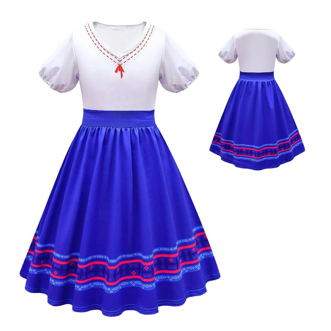 Magical Family Madrigal Dresses Adult Princess Cosplay Outfit Halloween Dress Up Costume