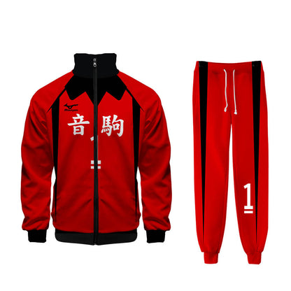 Sports Costumes Uniform Nekoma Uniform Cosplay Costume Nekoma High School Kozume Kenma Jersey Pants Outfit