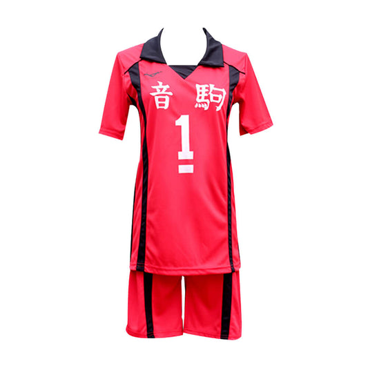 Sports Costumes Uniform Halloween Cosplay Costume Nekoma High School Kozume Kenma Shirt Shorts