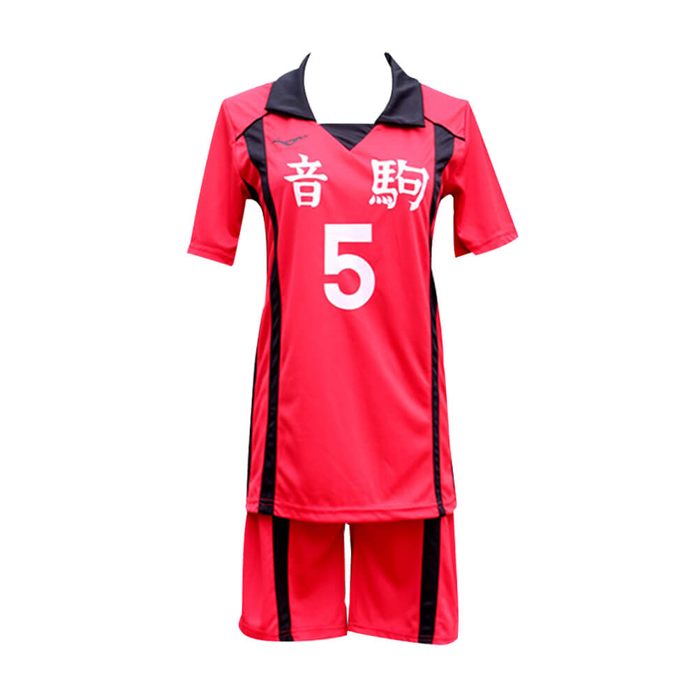 Sports Costumes Uniform Halloween Cosplay Costume Nekoma High School Kozume Kenma Shirt Shorts