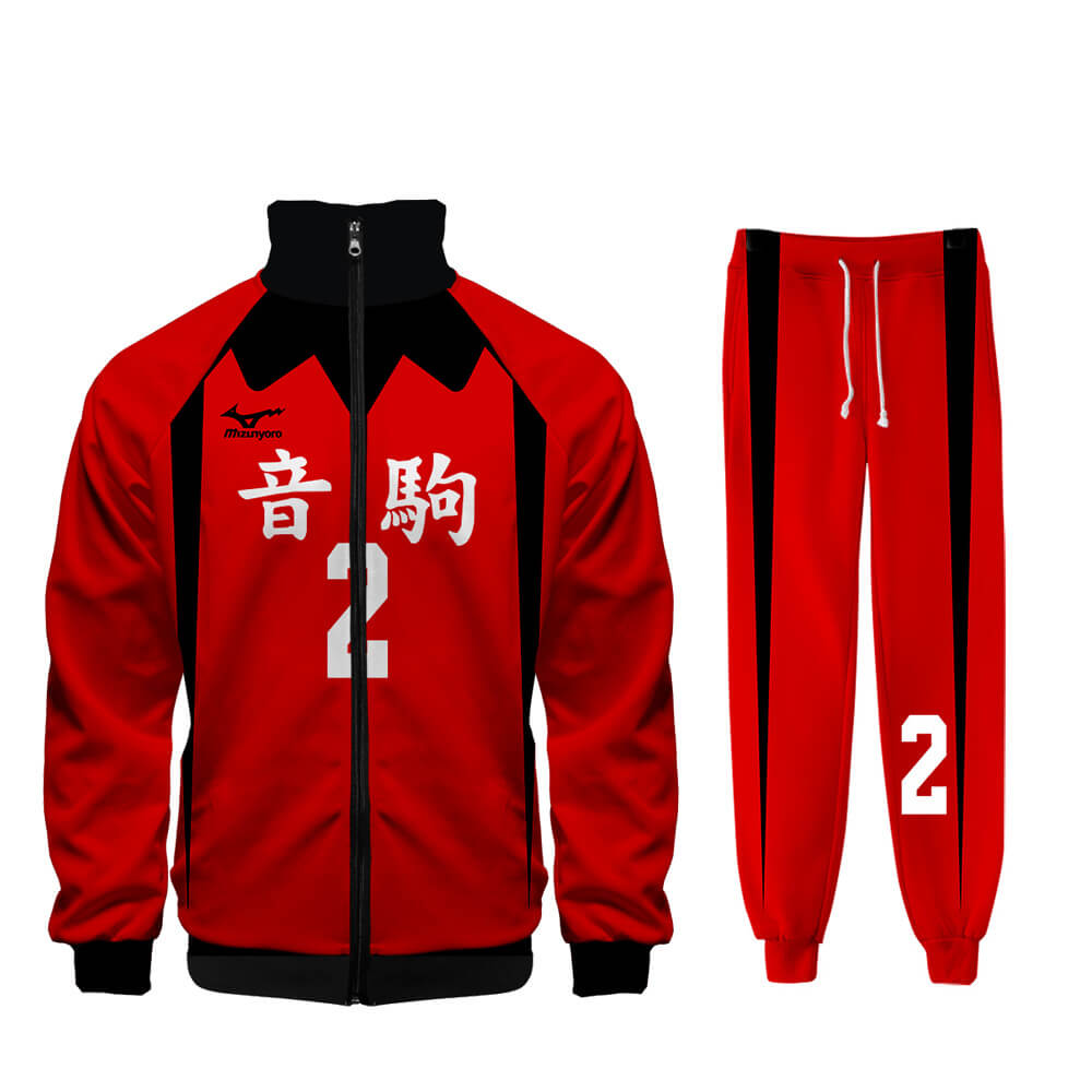 Sports Costumes Uniform Nekoma Uniform Cosplay Costume Nekoma High School Kozume Kenma Jersey Pants Outfit