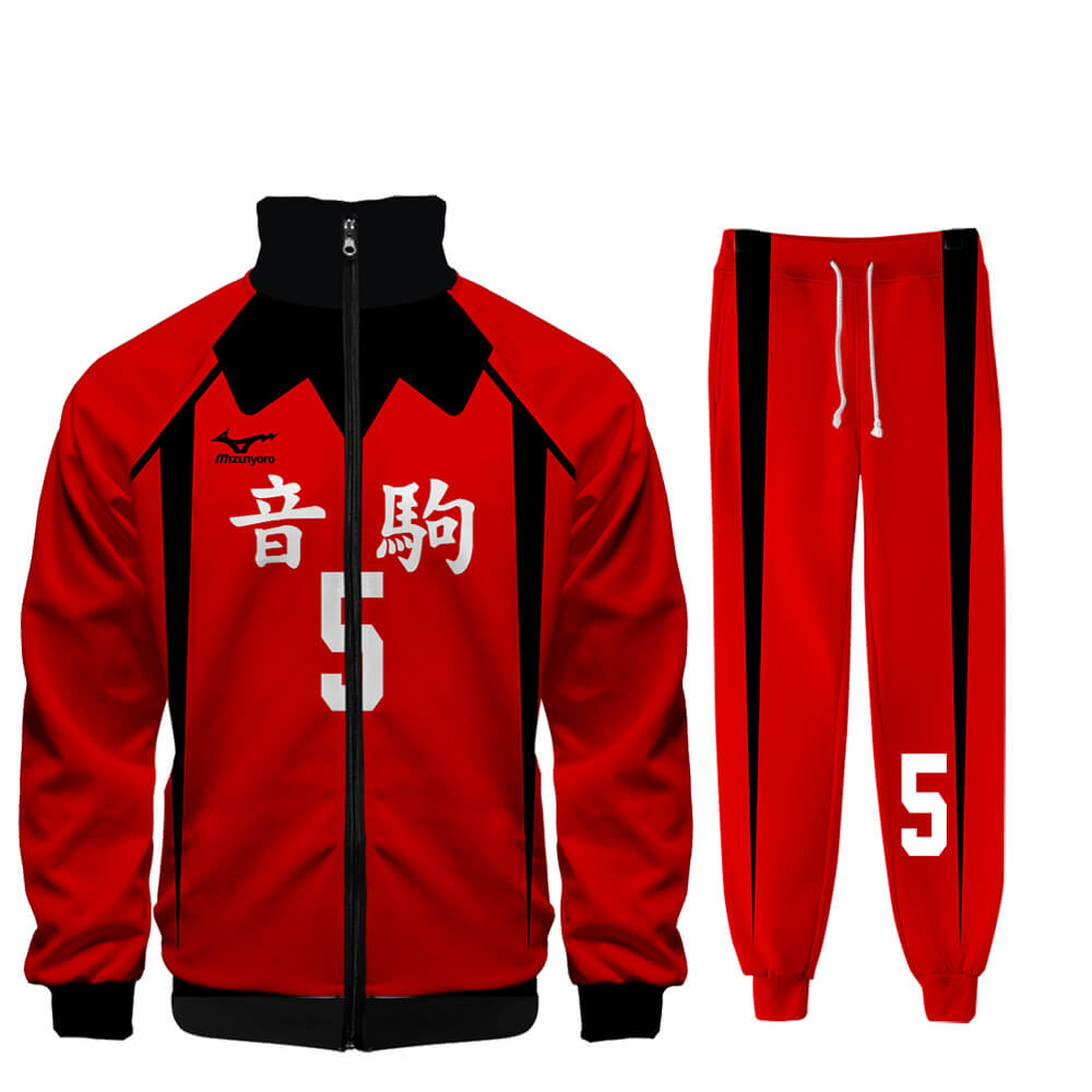 Sports Costumes Uniform Nekoma Uniform Cosplay Costume Nekoma High School Kozume Kenma Jersey Pants Outfit