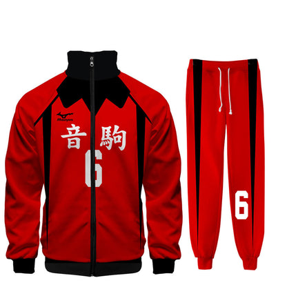 Sports Costumes Uniform Nekoma Uniform Cosplay Costume Nekoma High School Kozume Kenma Jersey Pants Outfit