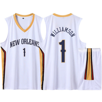 Dad And Son New Orleans Basketball Jersey Matching Birthday Gift Kids Adult Sport Outfit