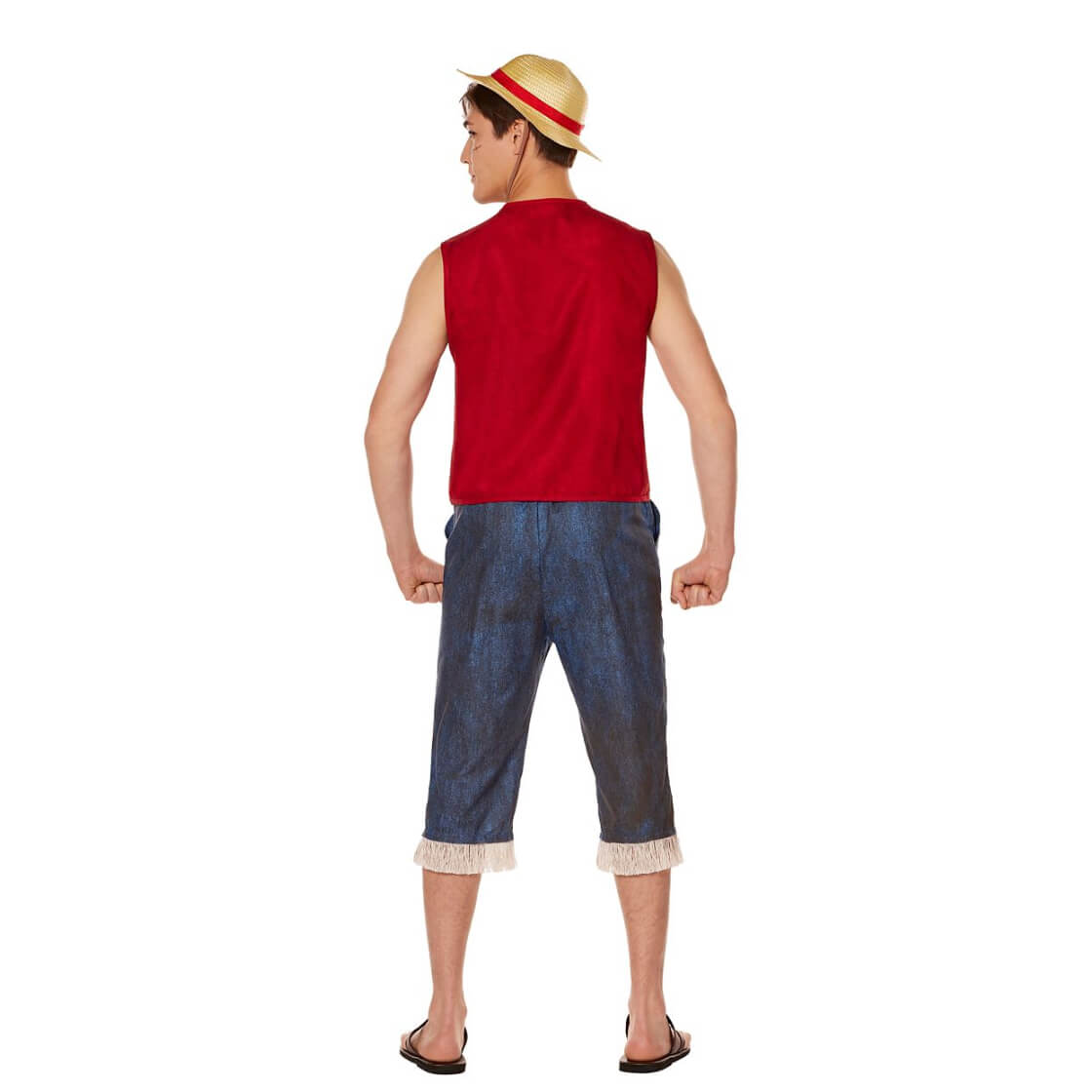 Luffy Costume Straw Hats Pirates Cosplay Outfit Monkey D. Luffy Costume