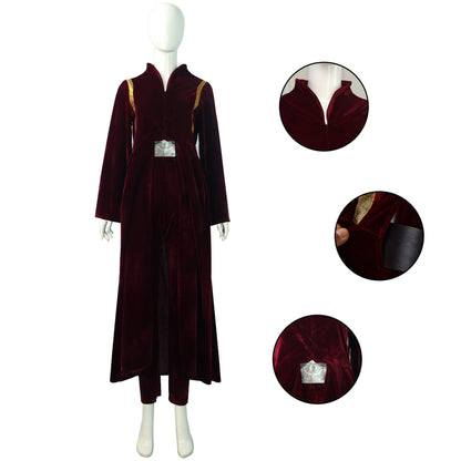 Princess Amidala Costume Padme Battle Dress Handmaiden Costume Star War Cosplay Outfits