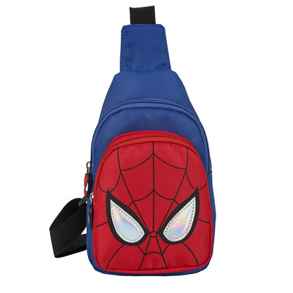 Kids Spiderman Shoulder Bag Canvas Sports Crossbody Bags