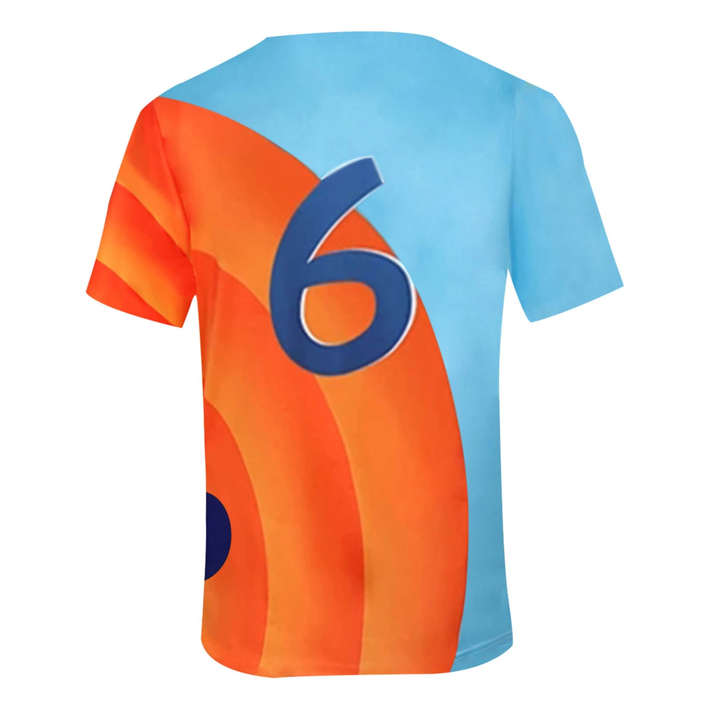 New #6 Basketball T-shirt and Shorts Fashion Tees Sportswear for Youths and Adults