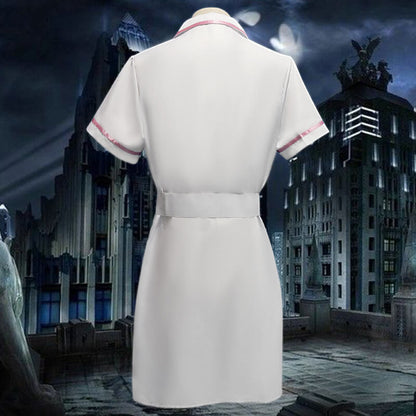 Adult Joker Nurse Costume Unisex Nurses Cosplay Outfit for Halloween Party