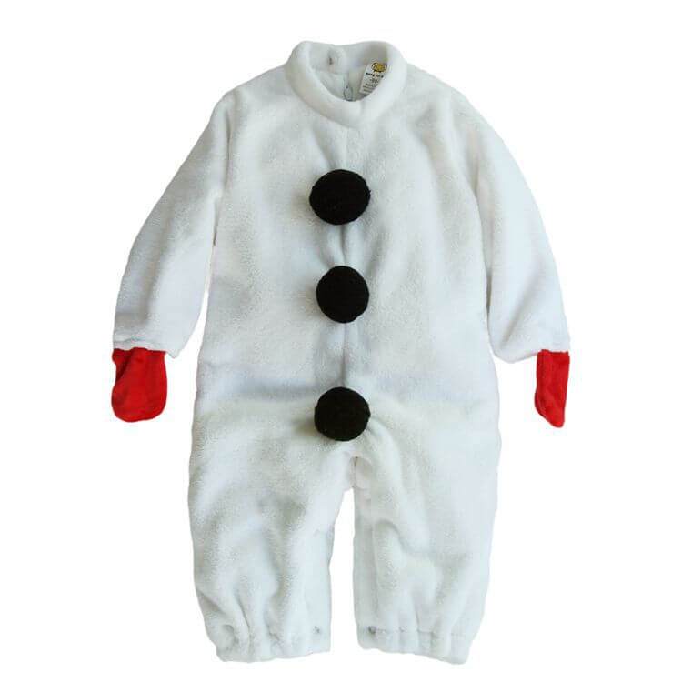 Toddler Christmas Costume Kids Santa's Little Elf Snowman Outfit Christmas Dress Up