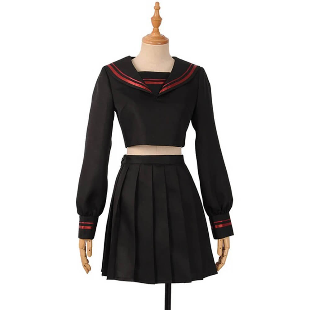 Shiba Yuzuha Costume Tokyo Manga Cosplay Dress Sailor School Uniform