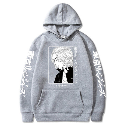 Mikey Manjiro Sano Graphic Hoodies Unisex Manga Cosplay Sweatshirt