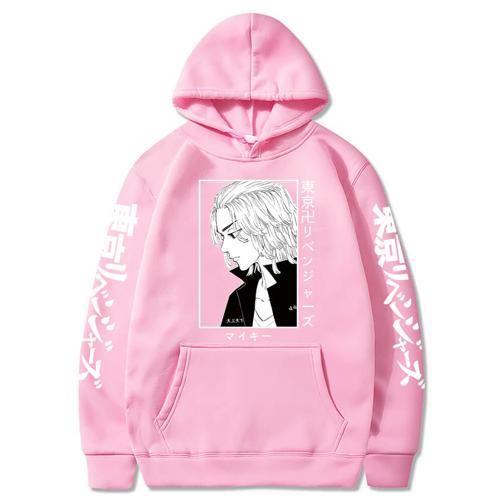 Mikey Manjiro Sano Graphic Hoodies Unisex Manga Cosplay Sweatshirt