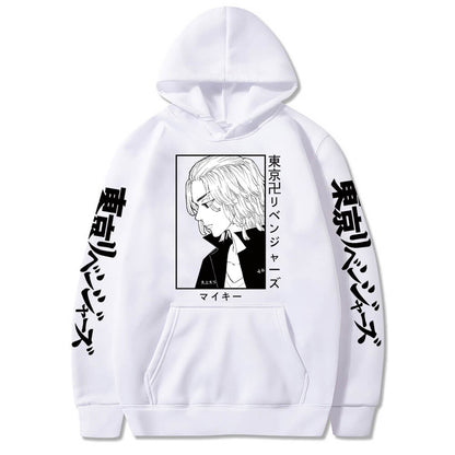 Mikey Manjiro Sano Graphic Hoodies Unisex Manga Cosplay Sweatshirt